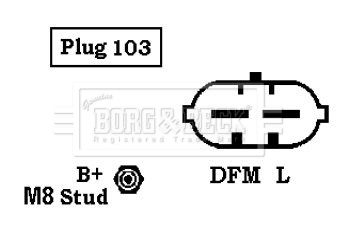 BORG & BECK Generaator BBA3010